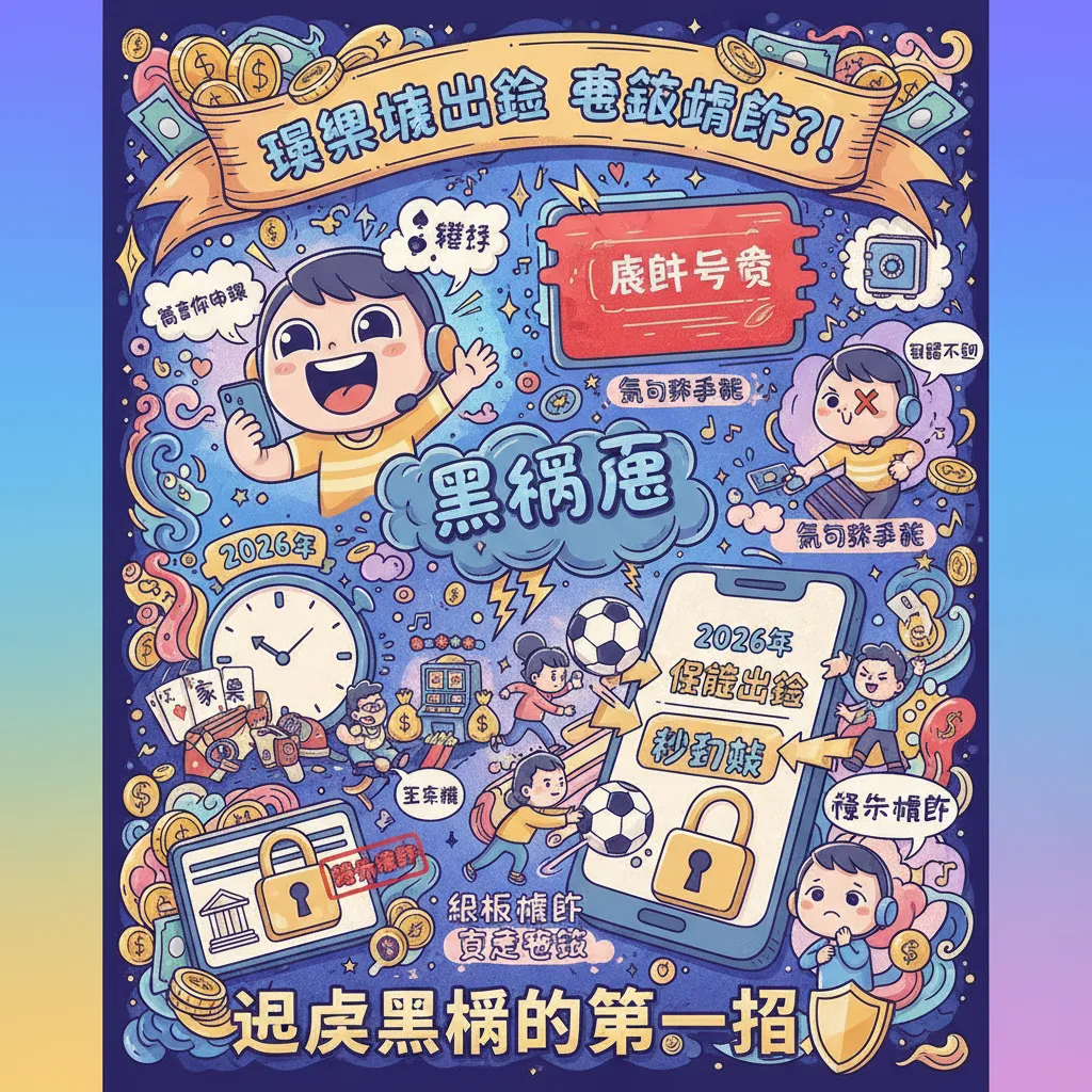 娛樂城出金被鎖帳戶？避開黑網靠這招保你現金入袋