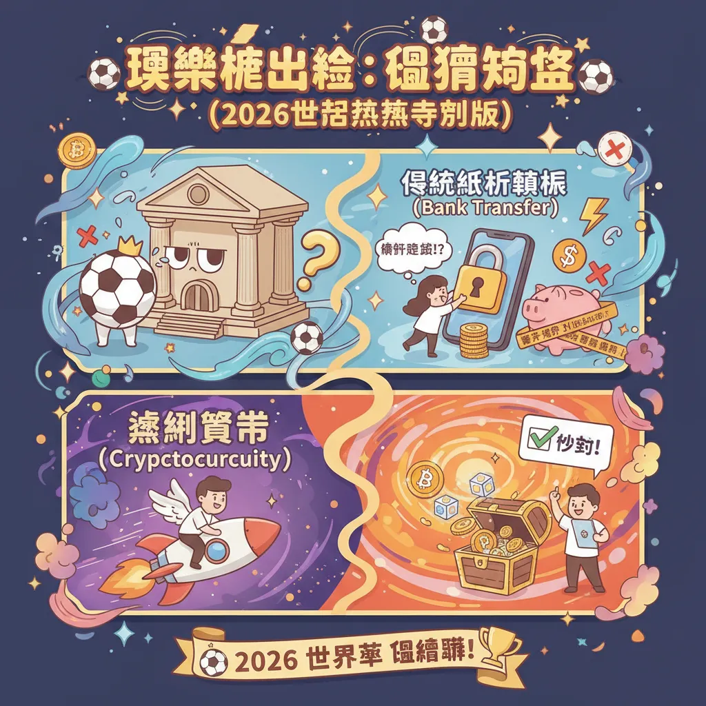 2026世界盃下注熱潮，娛樂城出金用虛擬貨幣更快更安全？