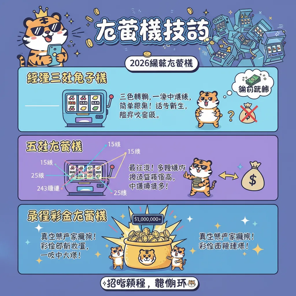 線上老虎機技巧：從遊戲種類到獎勵機會全攻略